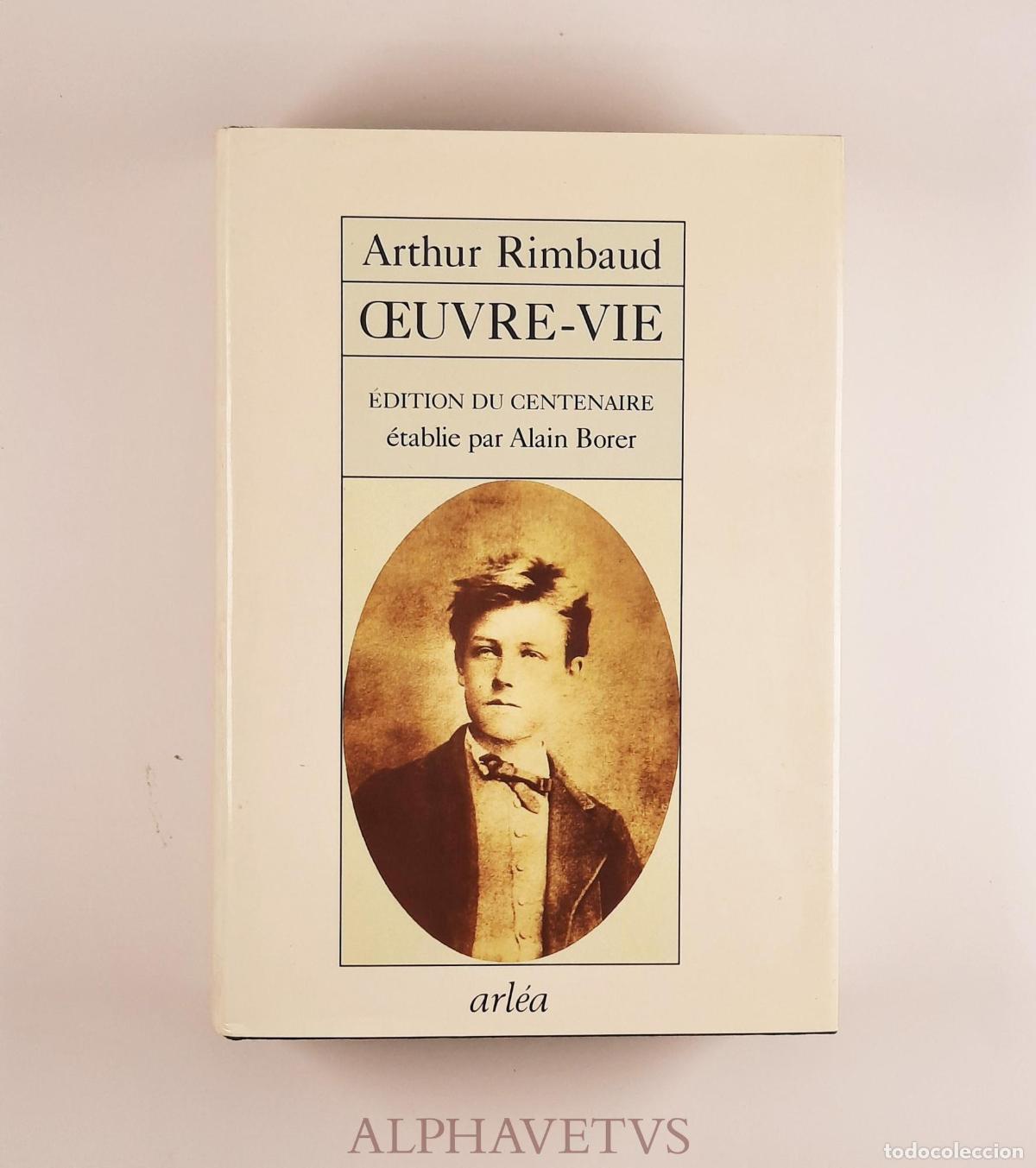 Libros de segunda mano: Oeuvre-vie, &eacute;dition du centenaire - Arthur Rimbaud