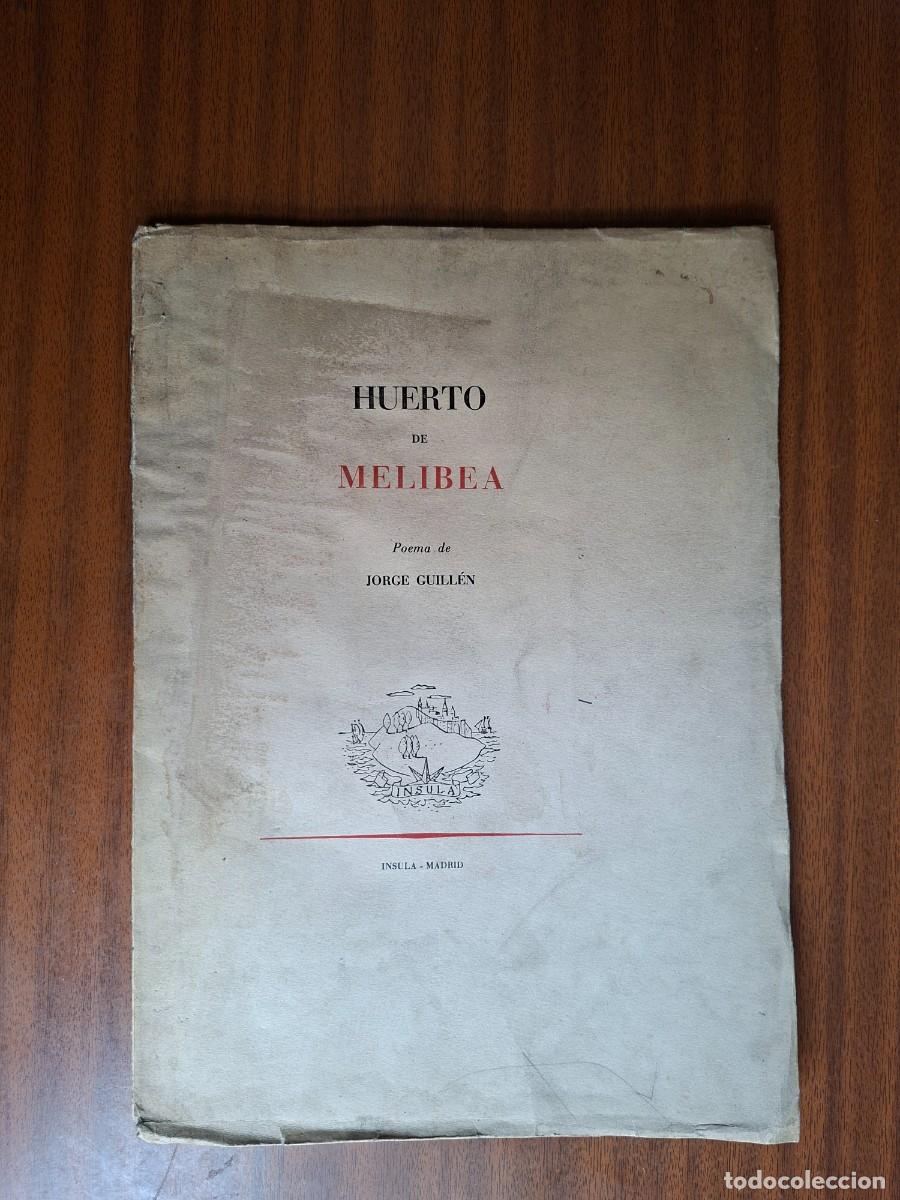 Libros de segunda mano: Huerto de Melibea --- Jorge Guill&eacute;n