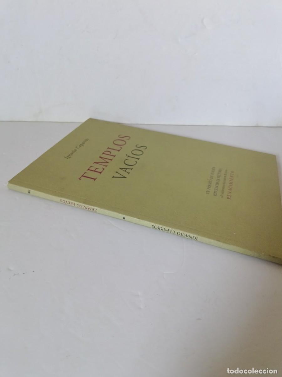 Libros de segunda mano: Templos vac&iacute;os Ignacio Caparr&oacute;s - Foto 4