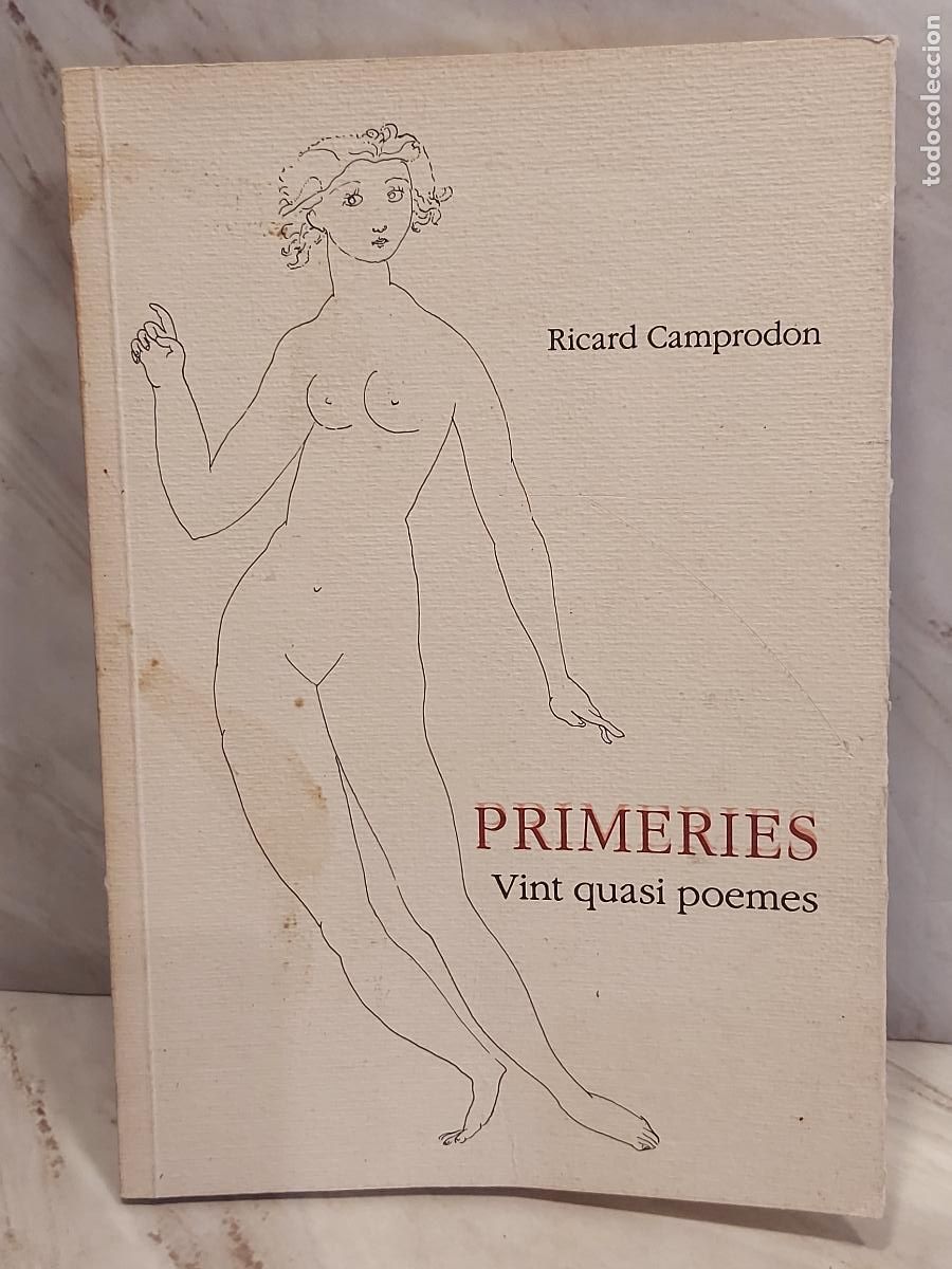 Libros de segunda mano: PRIMERIES &middot; VINT QUASI POEMES | RICARD CAMPRODON | EDUARD ARRANZ BRAVO | TIRADA 500 EJ. | 1990