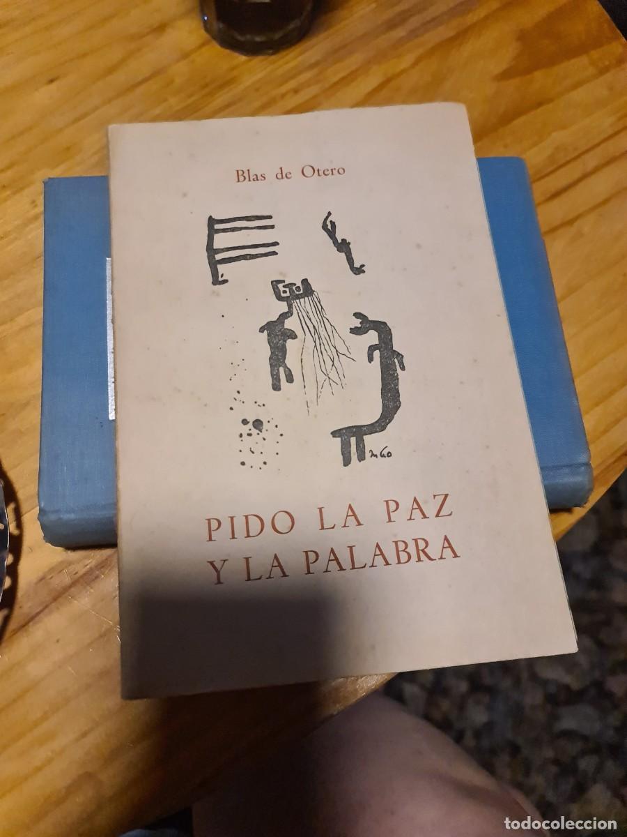 Libros de segunda mano: Blas de Otero. Pido la paz y la palabra. 1a edici&oacute;n. 1955, edit Cantalapiedra, Santander