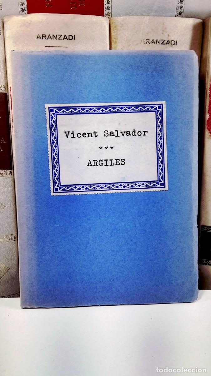 Second hand books: ARGILES. VICENT SALVADOR. Pr&ograve;leg de Jaume P&eacute;rez Montaner. N&uacute;m. 26 &rdquo;Poesia&rdquo; Tres i Quatre. Eliseu