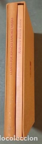 Libros de segunda mano: Lorca Facs&iacute;mil Llanto Por Ignacio S&aacute;nchez Mej&iacute;as + Estudio Mario Hern&aacute;ndez. En estuche