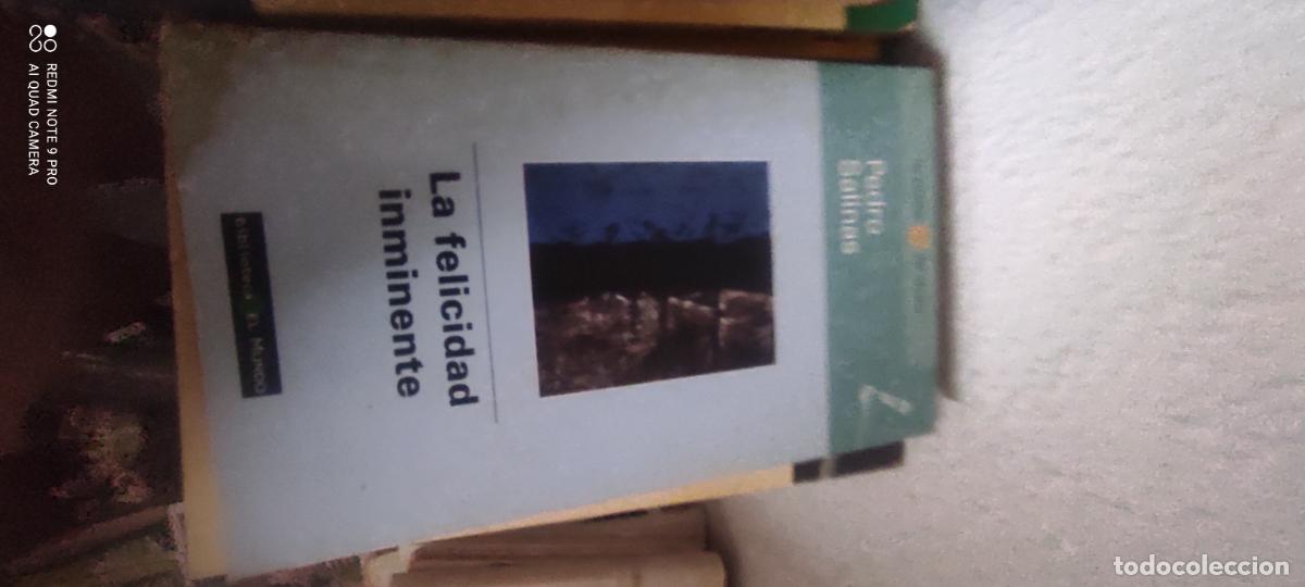 Libros de segunda mano: La felicidad inminente. Pedro Salinas. Las poes&iacute;as del verano