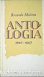 Libros de segunda mano: Antolog&iacute;a 1945 - 1967: Ricardo Molina - Ricardo Molina - Plaza & Janes