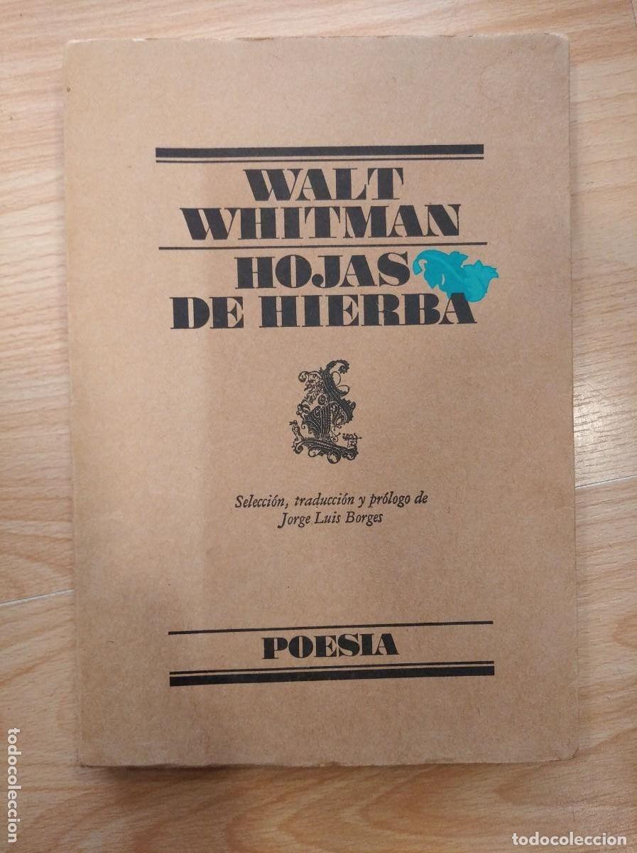 Libros de segunda mano: Walt Whitman 'Hojas de hierba' Ed. Lumen