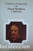 Libros de segunda mano: Poes&iacute;a Metaf&iacute;sica y Amorosa - Francisco de Quevedo - Fasc&iacute;culos Planeta - Aula, Biblioteca Estudiant