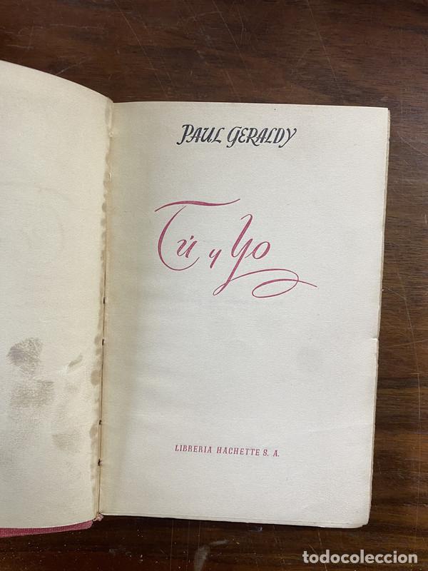 Libros de segunda mano: Tu y Yo - Geraldy Paul