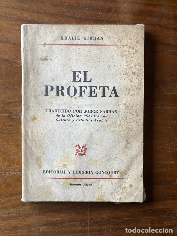 Libros de segunda mano: El Profeta - Gibran Khalil