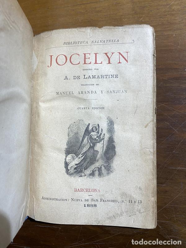 Libros de segunda mano: Jocelyn - De Lamartine A.