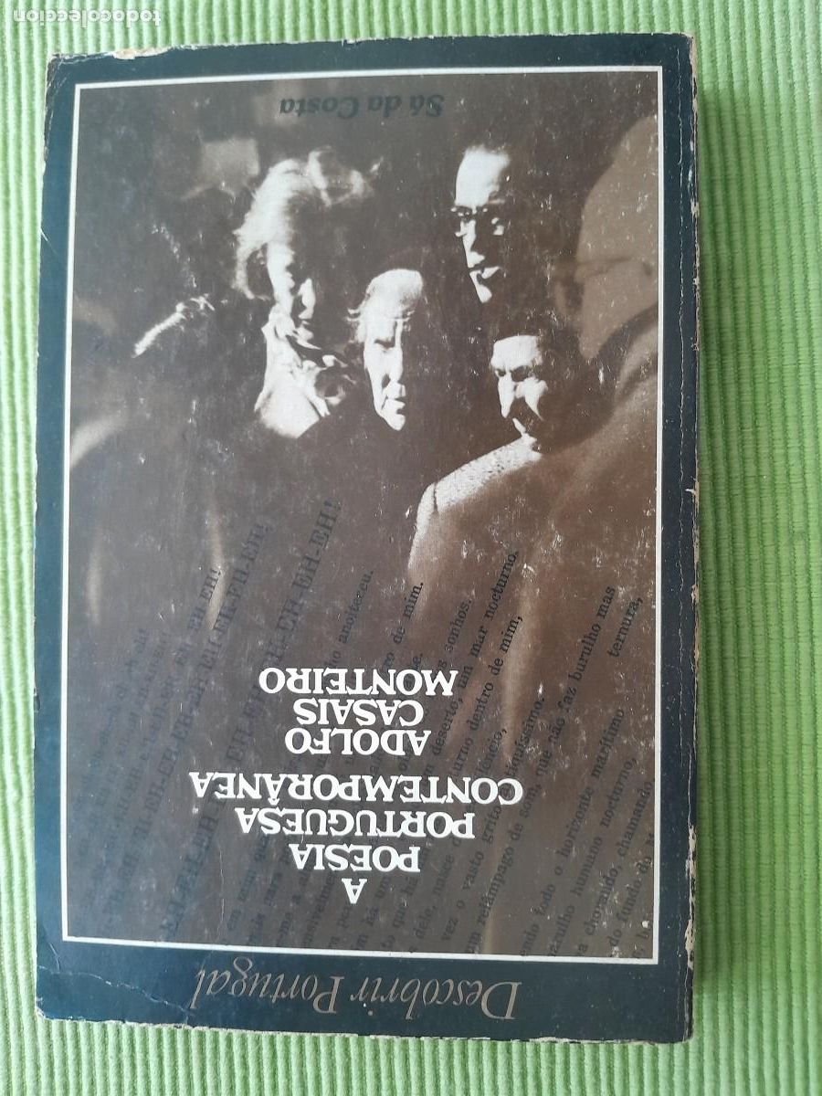 Libros de segunda mano: A POESIA PORTUGUESA CONTEMPORANEA. ADOLFO CASAIS MONTEIRO. SA DA COSTA 1977. IMPRESSO EM PORTUGAL.