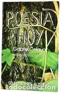 Libros de segunda mano: Poes&iacute;a Hoy - Gabriel Celaya - Espasa-calpe - Selecciones Austral, 82