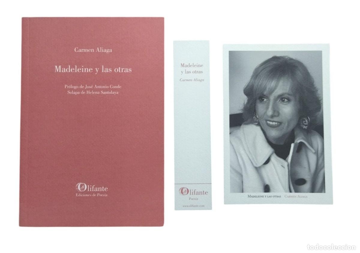 Libros de segunda mano: MADELEINE Y LAS OTRAS / CARMEN ALIAGA. OLIFANTE 2019. TOTALMENTE NUEVO + MARCAP&Aacute;GINAS+TARJETA POSTAL