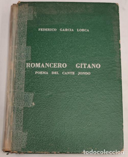 Libros de segunda mano: ROMANCERO GITANO POEMA DEL CANTE JONDO, FEDERICO GARCIA LORCA, DIANA 1964, LIBRO