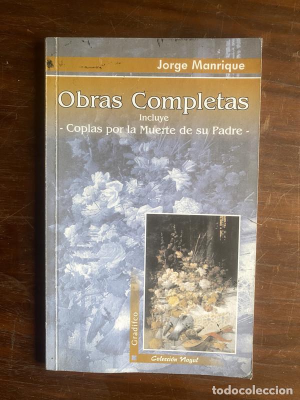 Libros de segunda mano: Obras Completas - Manrique Jorge