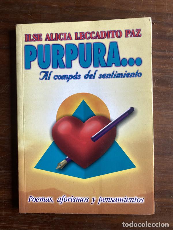 Libros de segunda mano: Purpura - Leccadito Paz Ilse Alicia