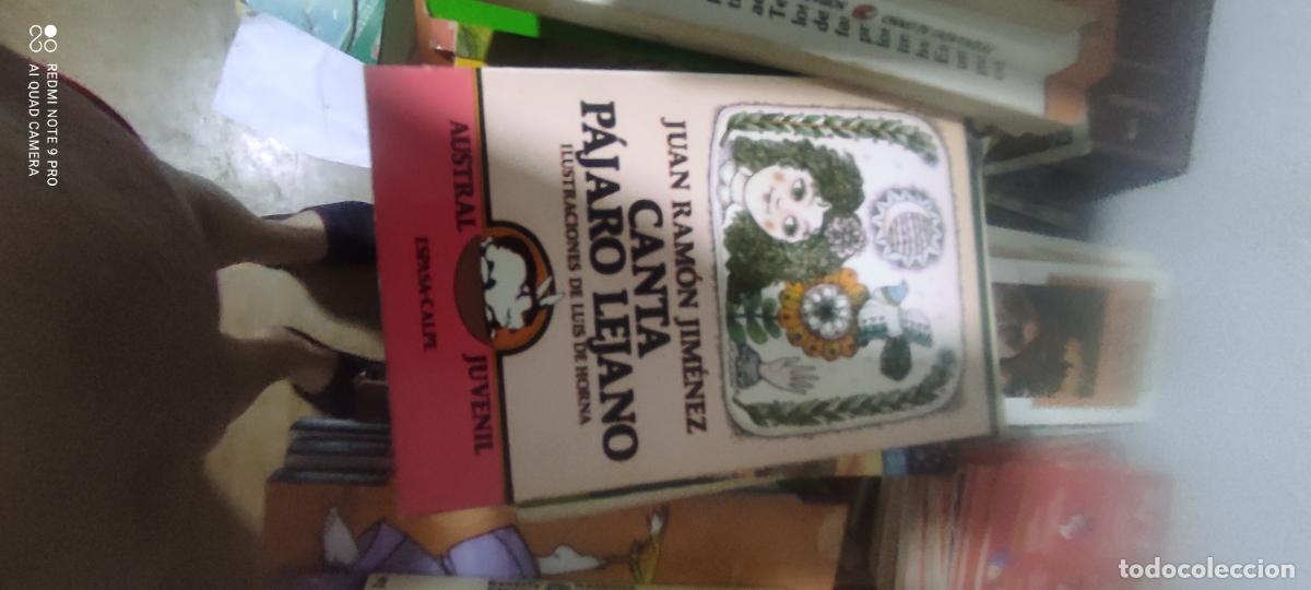 Libros de segunda mano: Juan Ram&oacute;n Jim&eacute;nez. Canta, p&aacute;jaro lejano. Edici&oacute;n Ilustrada.