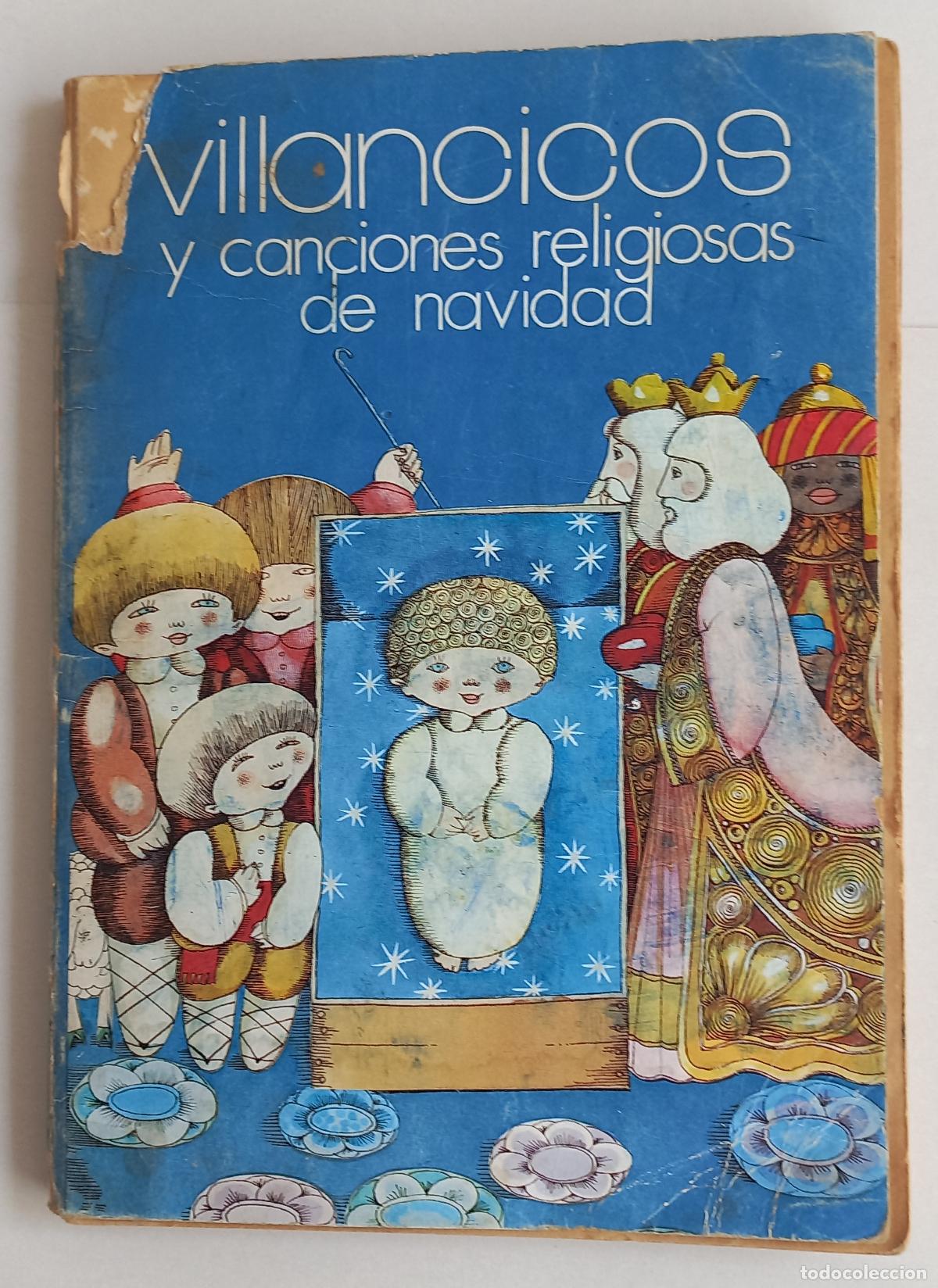 Libros de segunda mano: Villancicos y canciones religiosas de navidad. Secci&oacute;n Femenina de FET y de las JONS.1974