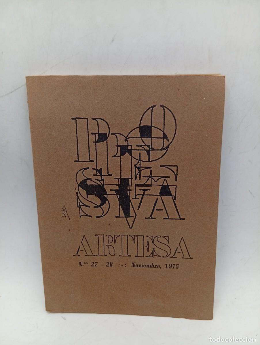 Libros de segunda mano: ARTESA. CUADERNOS DE POESIA Y CRITICA LITERARIA. N&ordm; 27-28. NOVIEMBRE-1975. BURGOS.
