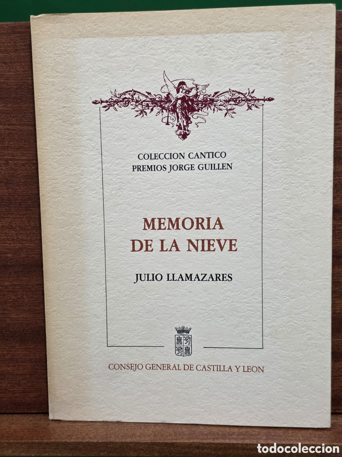 Libros de segunda mano: &rdquo;&rdquo;MEMORIA DE LA NIEVE&rdquo;&rdquo;...JULIO LLAMAZARES...CONSEJO GENERAL DE CASTILLA Y LE&Oacute;N...1982...