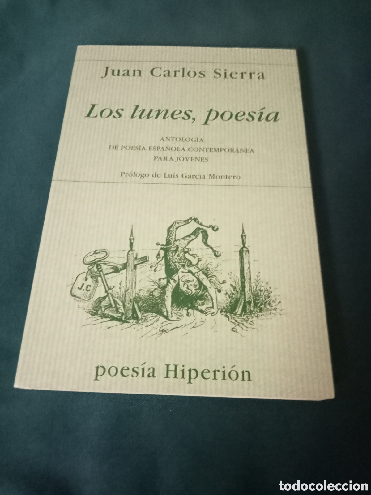 Libros de segunda mano: Juan Carlos Sierra los lunes poes&iacute;a. Hiperion 2007