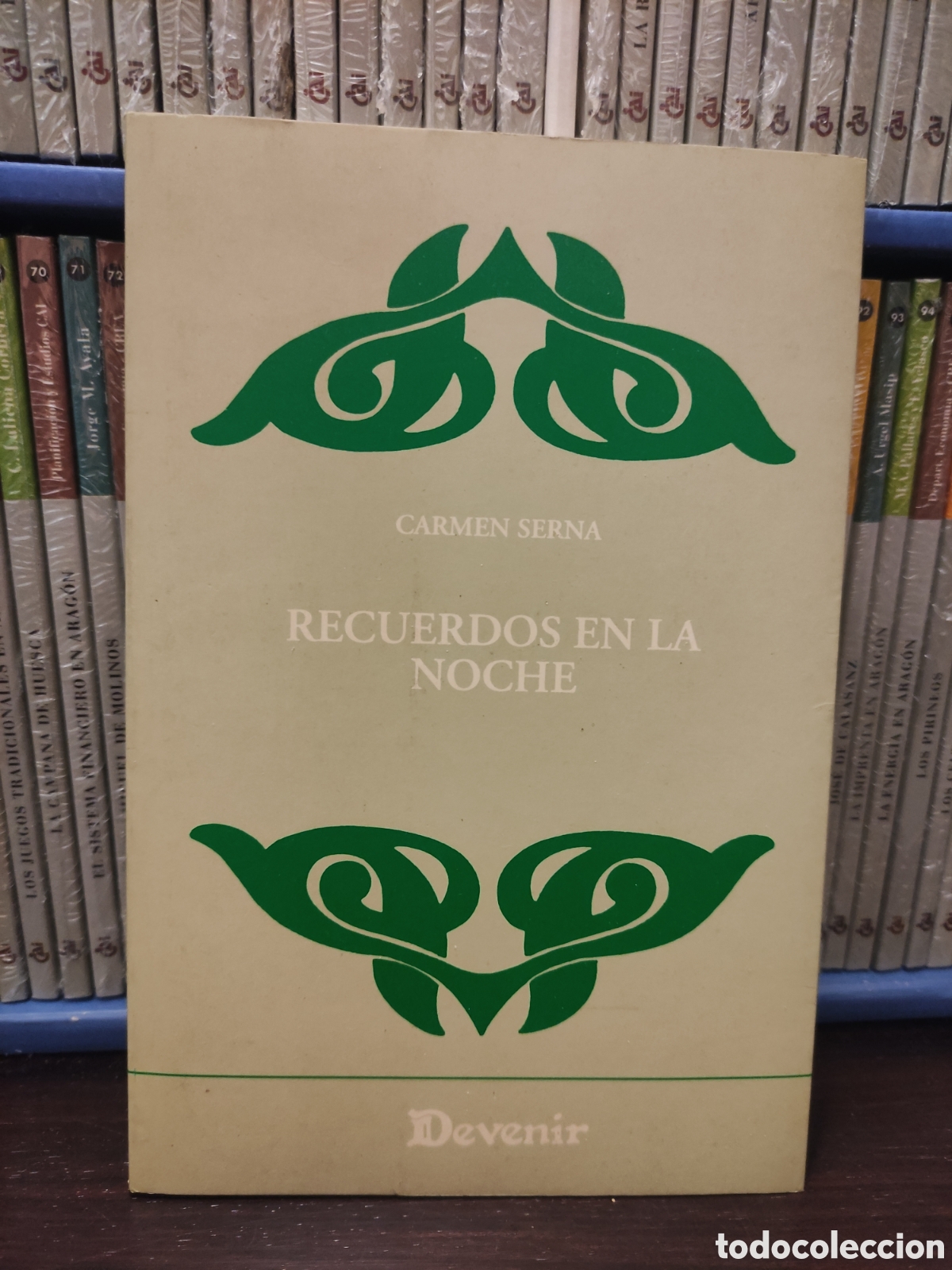 Libros de segunda mano: RECUERDOS EN LA NOCHE - Carmen Serna Firma dedicatoria de Autora