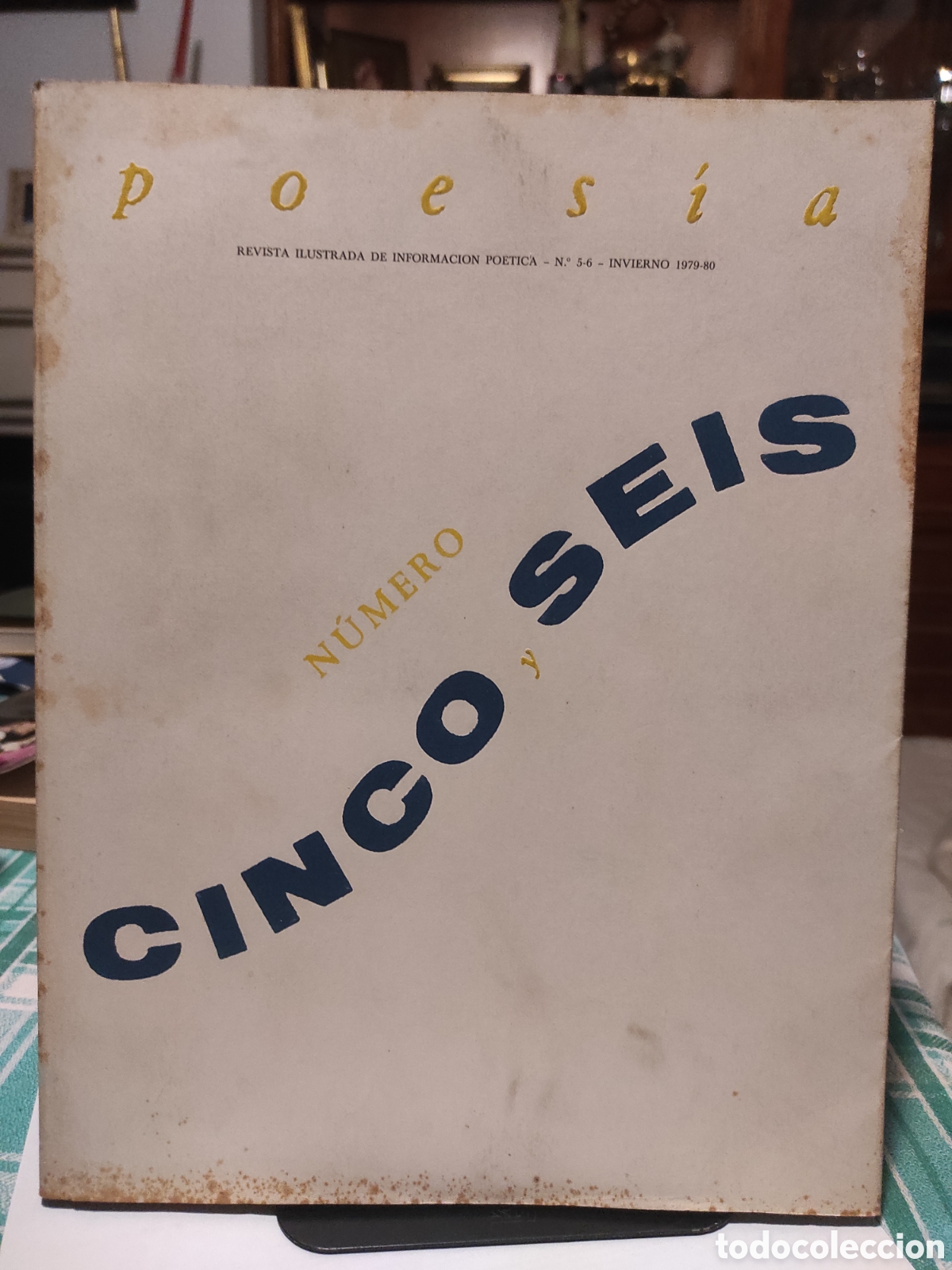 Libros de segunda mano: POES&Iacute;A N&ordm; 5-6 CINCO SEIS. REVISTA ILUSTRADA DE INFORMACI&Oacute;N PO&Eacute;TICA. INVIERNO 1979-1980