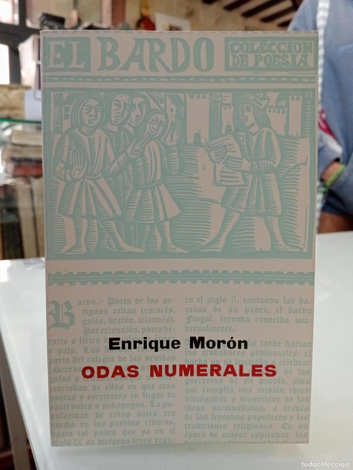 Libros de segunda mano: Odas numerales - Mor&oacute;n, Enrique.