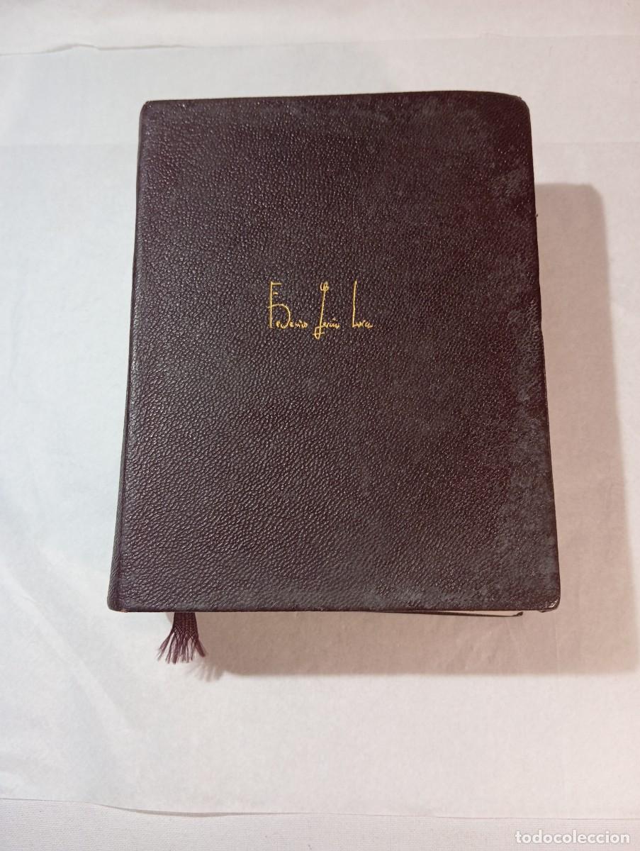 Libros de segunda mano: FEDERICO GARCIA LORCA Obras Completas Ed. Aguilar 1966 12&ordf; Edic. Piel