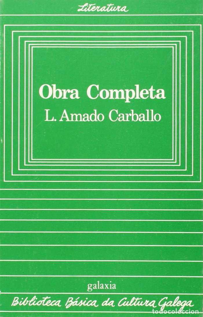 Libros de segunda mano: Obra Completa Amado Carballo - Amado Carballo - Editorial Galaxia - 36