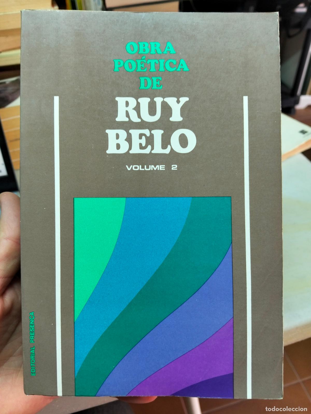 Libros de segunda mano: Raro. Poesia. Obra Poetica de Ruy Belo, Vol. 2. ed. Presenca, 1981 VISITA MI CATALOGO, L55