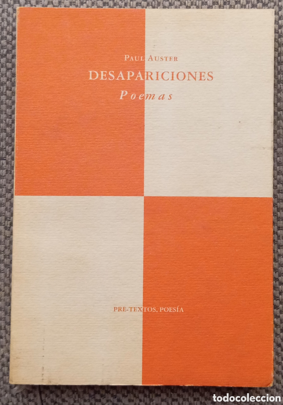 Libros de segunda mano: DESAPARICIONES - PAUL AUSTER