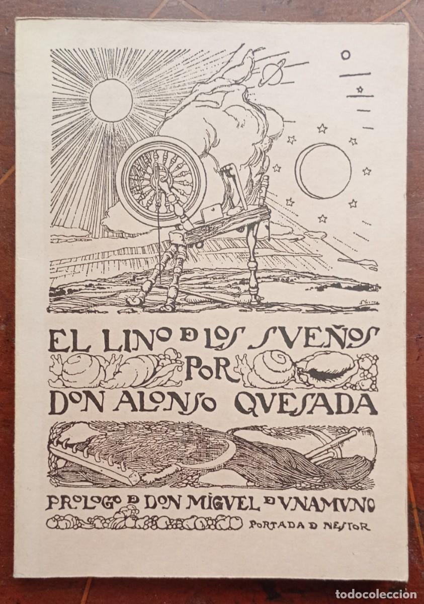 Libros de segunda mano: Alonso Quesada EL LINO DE LOS SUENOS - libro de 1976