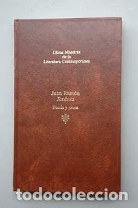 Libros de segunda mano: Poes&iacute;a y Prosa - Juan Ram&oacute;n Jim&eacute;nez - Seix Barral - Obras Maestras de la Literatura Contempor&aacute;nea, 1