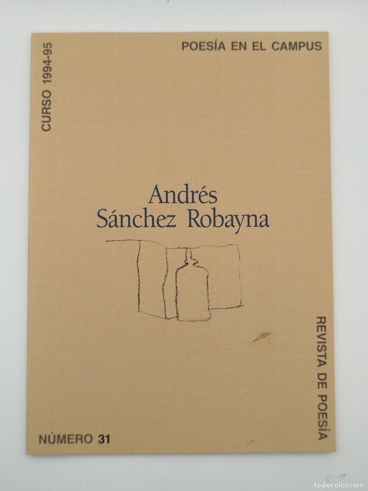 Libros de segunda mano: Poes&iacute;a en el Campus. Revista de Poes&iacute;a, N&ordm;31 -