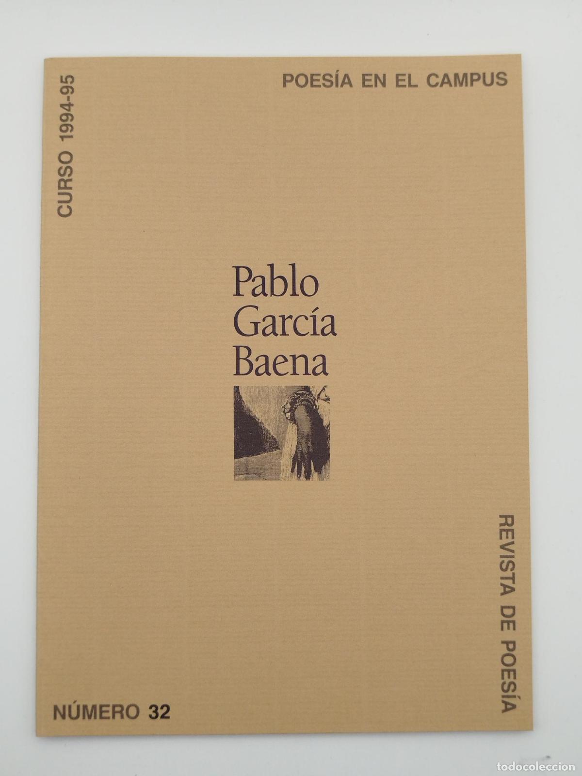 Libros de segunda mano: Poes&iacute;a en el Campus. Revista de Poes&iacute;a, N&ordm;32 -