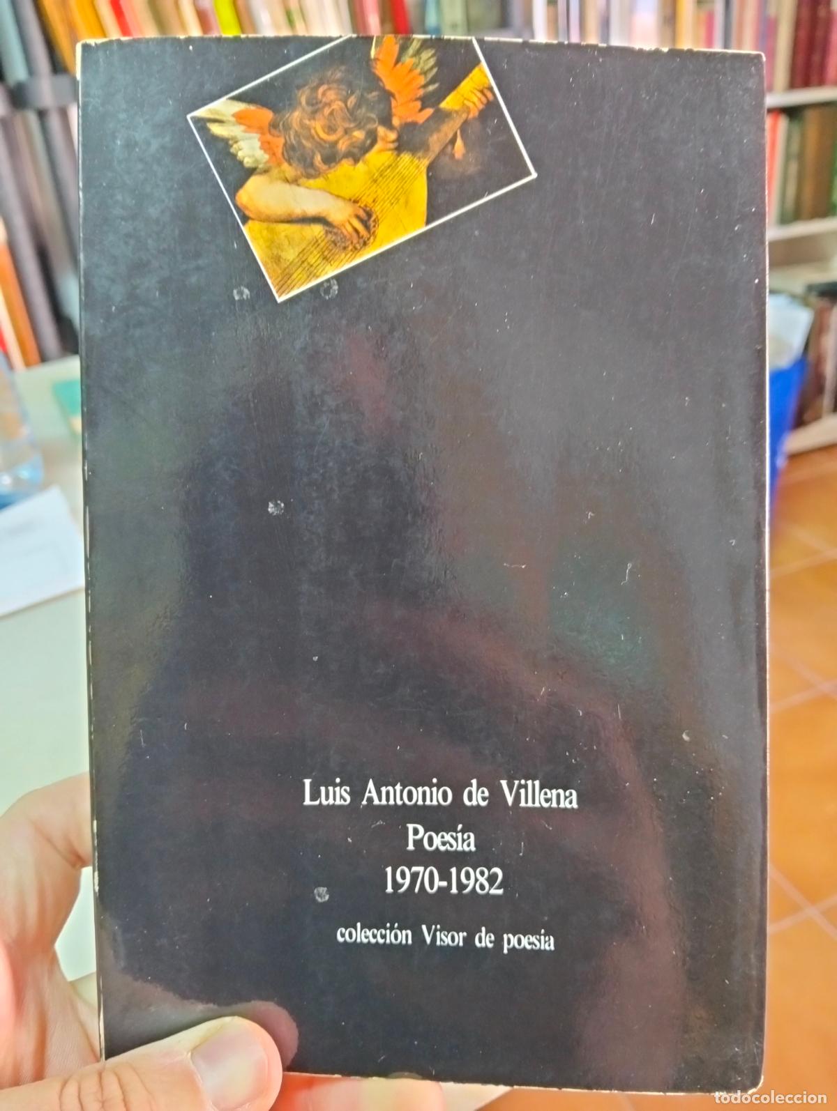Libros de segunda mano: Poesia. Luis Antonio de Villena, 1979-1982, Col. Visor, 1983 VISITA MI CATALOGO