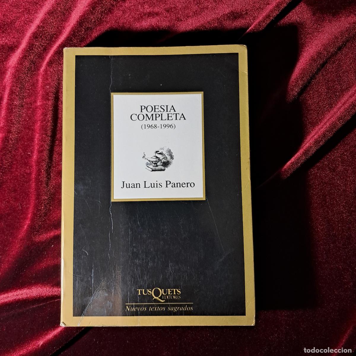 Libros de segunda mano: POES&Iacute;A COMPLETA (1968-1996). Juan Luis Panero. Tusquets 1997