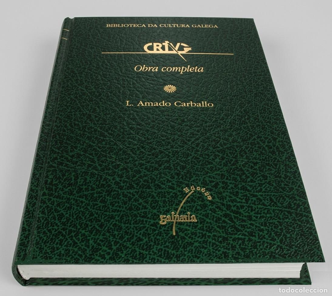 Second hand books: M4025 - OBRA COMPLETA. LUIS AMADO CARBALLO. BIBLIOTECA DA CULTURA GALEGA. N&ordm; 36. GALICIA. NUEVO.