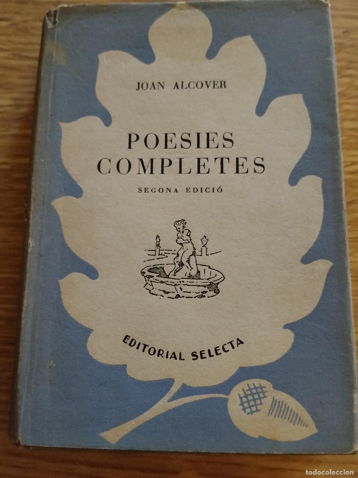 Libri di seconda mano: JOAN ALCOVER. POESIES COMPLETES. 1948