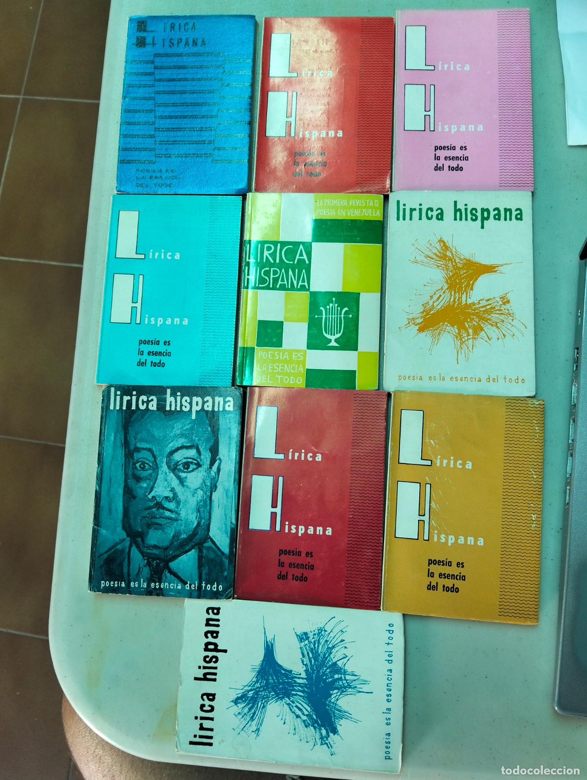 Libros de segunda mano: Poesia. Lote Lirica Hispana, Raras obras, Madrid-Caracas, a&ntilde;os 60. VISITA MI CATALOGO