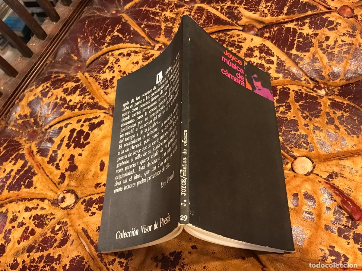 Libros de segunda mano: JAMES JOYCE. M&Uacute;SICA DE C&Aacute;MARA. 1979, VISOR. (POES&Iacute;A)