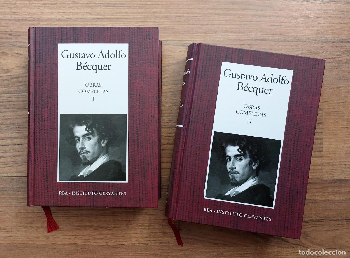 Libros de segunda mano: OBRAS COMPLETAS DE GUSTAVO ADOLFO BECQUER (2 TOMOS) - INSTITUTO CERVANTES RBA (NUEVOS)