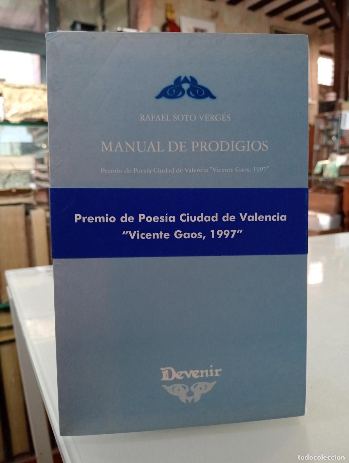 Libros de segunda mano: Manual de prodigios - Rafael Soto Verg&eacute;s