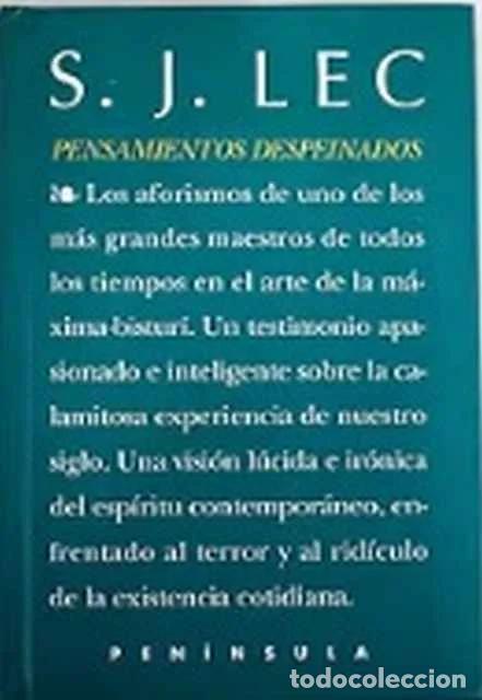 Libros de segunda mano: Pensamientos despeinados - Stanislaw Jerzy Lec