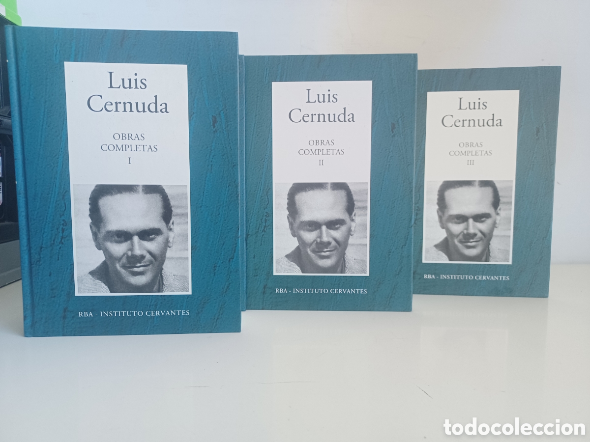 Libros de segunda mano: Luis Cernuda. Obras completas en 3 tomos/ RBA, 2005