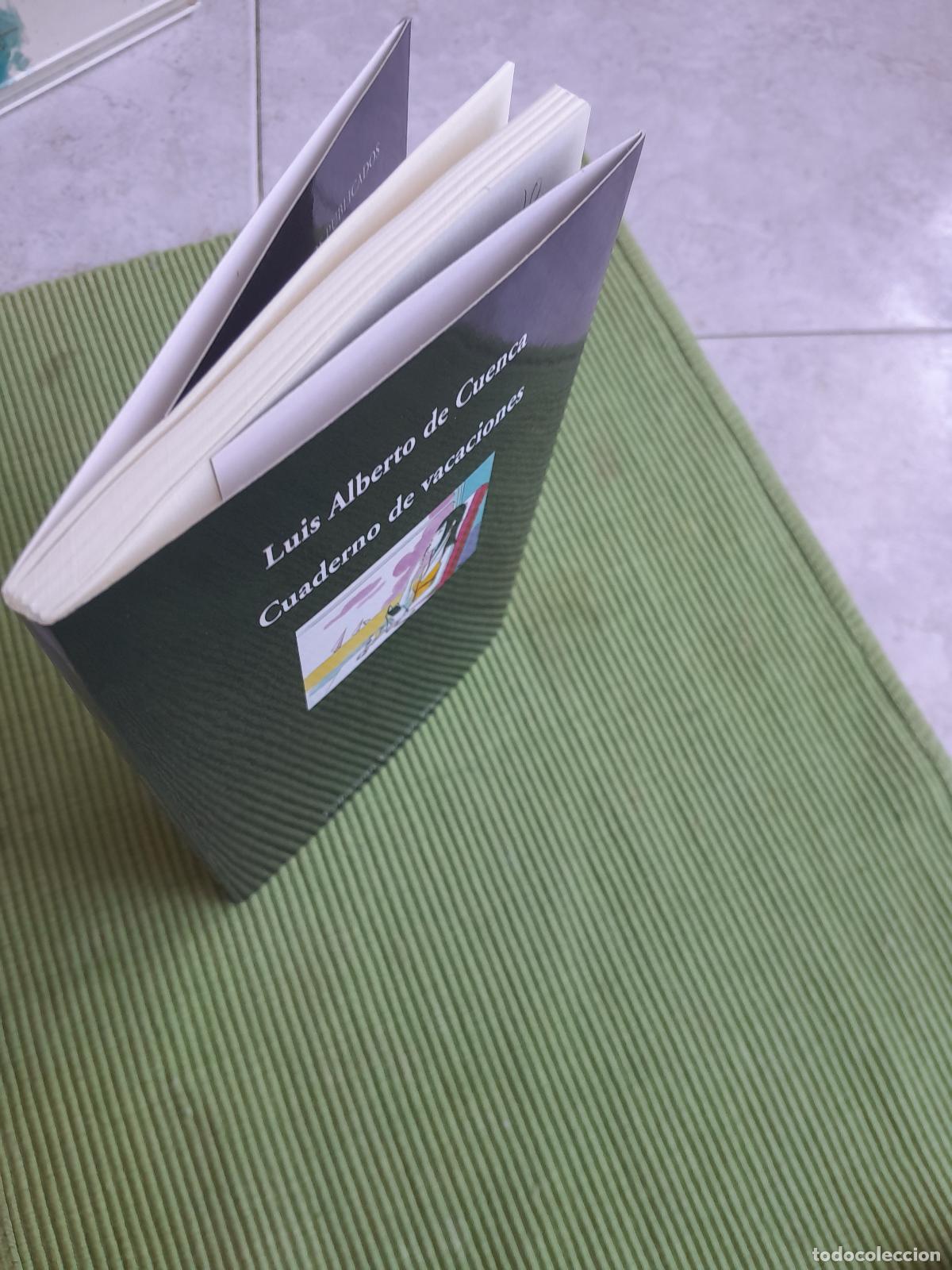 Libros de segunda mano: CUADERNO DE VACACIONES. LUIS ALBERTO DE CUENCA. VISOR 2015 - Foto 4