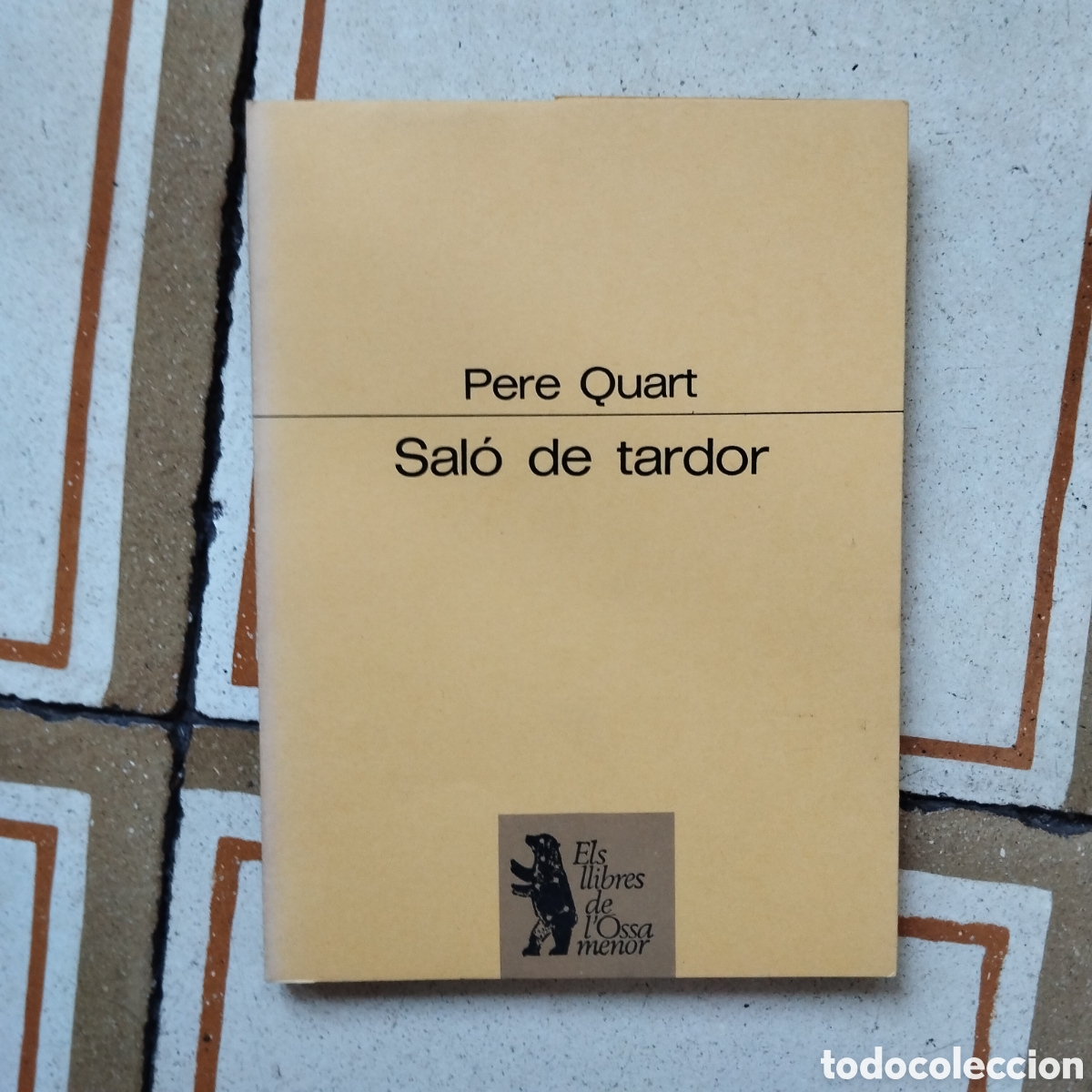 Libros de segunda mano: PERE QUART SAL&Oacute; DE TARDOR EDICIONS PROA ELS LLIBRES DE L'&Oacute;SSA MENOR 1985 INTONS