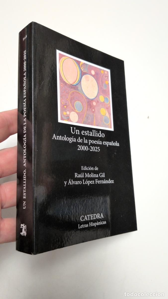 Libros de segunda mano: Un estallido. Antolog&iacute;a de la poes&iacute;a espa&ntilde;ola 2000-2025 - Ra&uacute;l Molina Gil, &Aacute;lvaro L&oacute;pez Fern&aacute;ndez (e