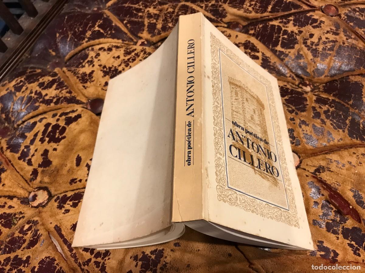 Libros de segunda mano: OBRA PO&Eacute;TICA DE ANTONIO CILLERO. 1979